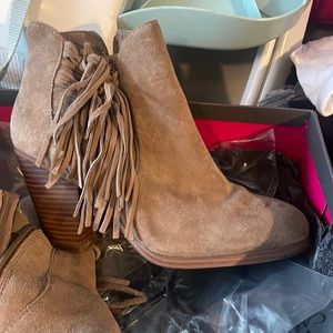 Vince Camuto fringe boots